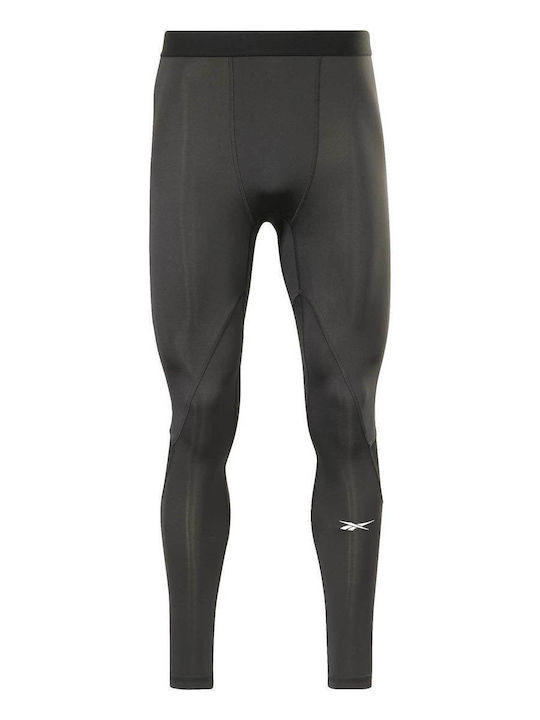 Reebok Workout Ready Ανδρικό Ισοθερμικό Παντελόνι Compression Μαύρο