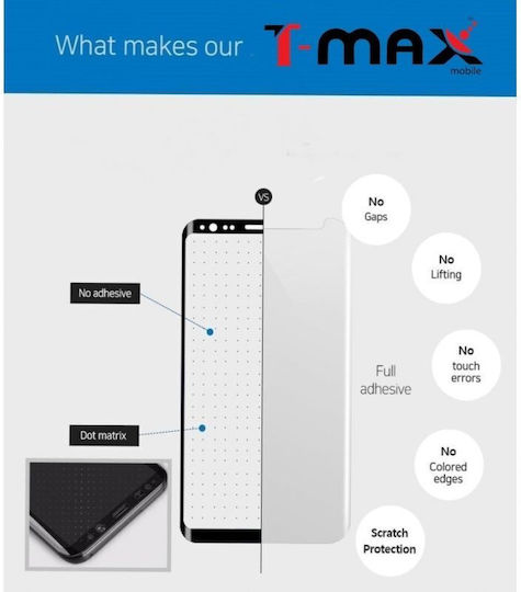 T-Max 3D 0.3mm Full Glue Tempered Glass (Galaxy S9+)