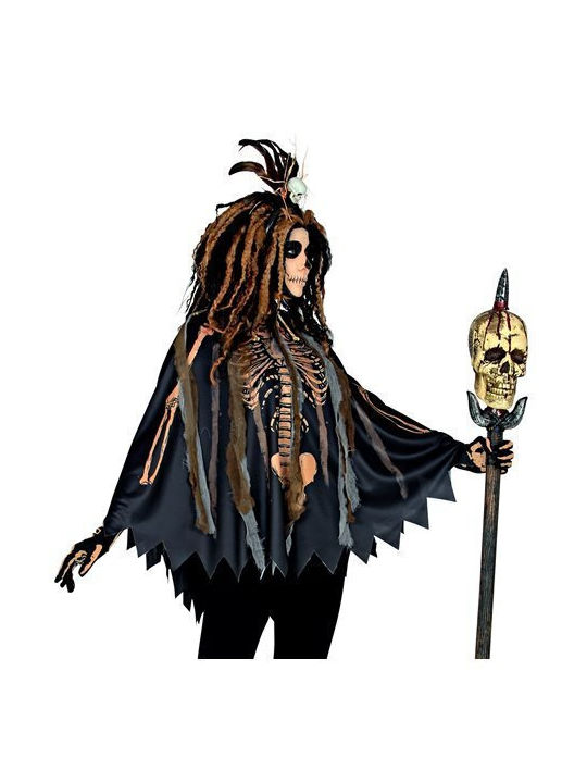 Carnival Costume Voodoo Priestess Poncho