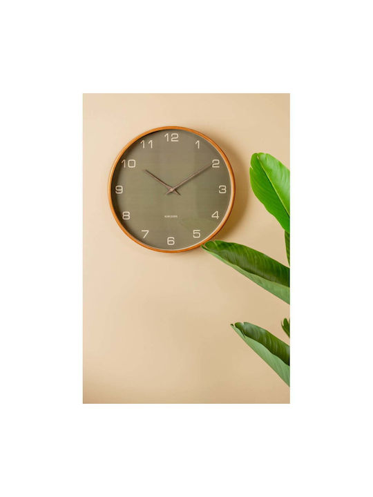 Karlsson Ceas De Perete Verde Ø40cm