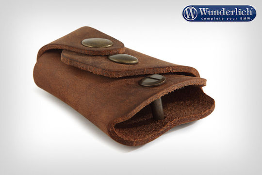 Leather Key Case Wunderlich BMW F 900 GS Brown