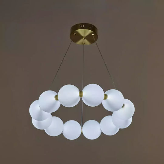 Avalon Chandelier Matte Gold Elbulgaria Led 60w 3000-6000k 2801r/12 Cp