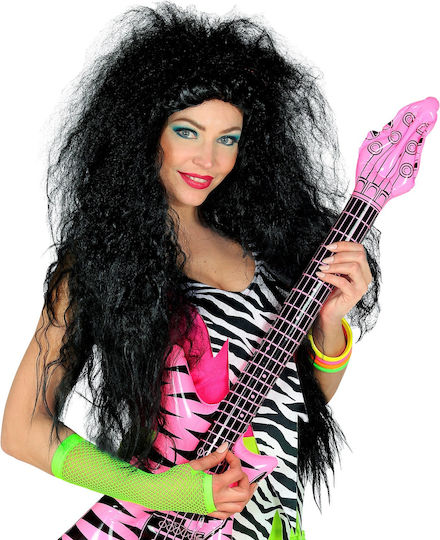Magische Karneval Perücke Gelockte Dunkelbraune Für Halloween 02018