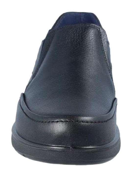 Δερμάτινα Ανδρικά Loafers σε Μαύρο Χρώμα