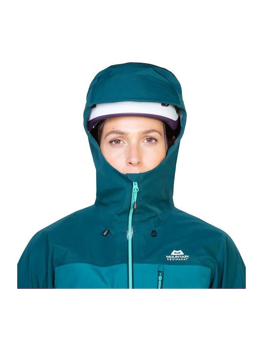 Κοντό Γυναικείο Μπουφάν για Χειμώνα Spruce - Deep Teal