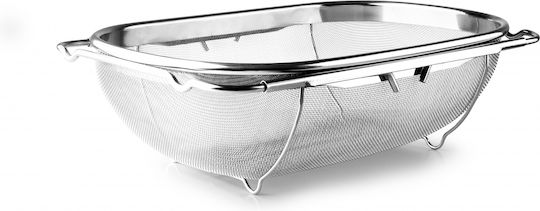 Ibili Ausziehbares Sieb Edelstahl 34,5x24x11 cm Silber