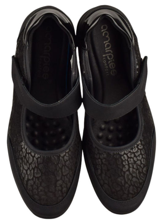 Anatomic Ballerinas With strap Black