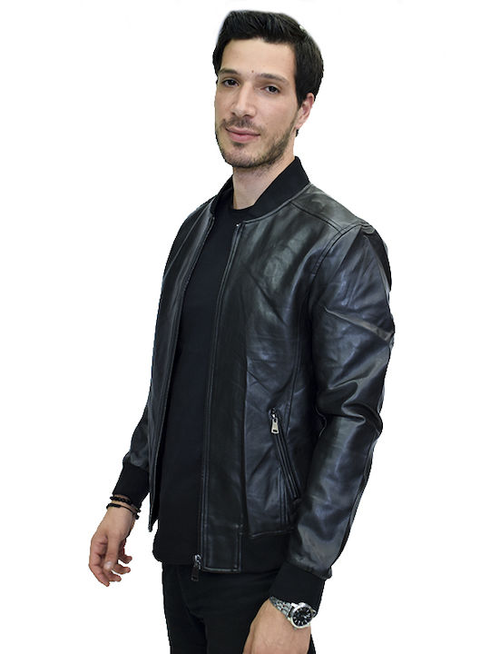 Yes Design Leather Jacket Black