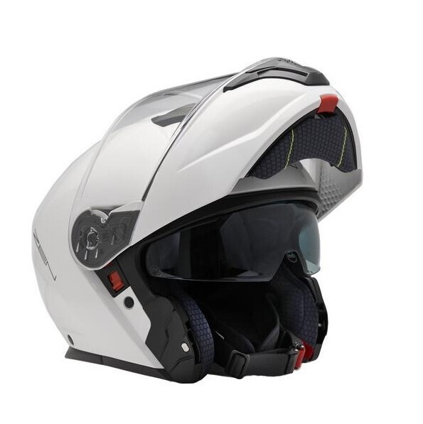 Zen ZN-918 Alb Casca Moto Flip-Up ECE 22.06 1650gr 3179184