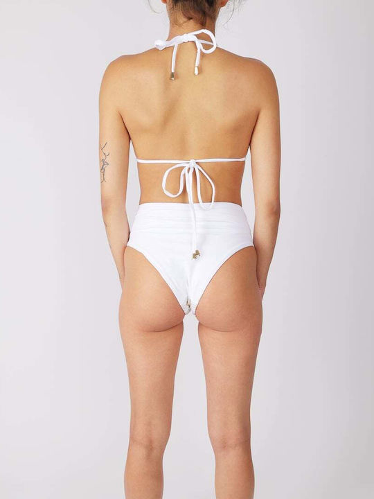Set Bikini Τριγωνάκι Λευκό