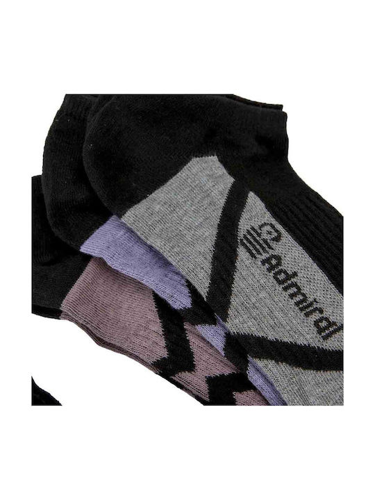 Admiral Damen Socken BLACK 6Pack