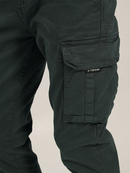 Trousers Cargo Petrol Blue