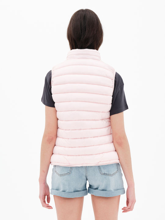 Emerson Sleeveless Jacket Puffer Pink