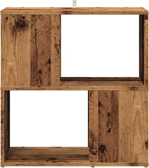 Βιβλιοθήκη Καφέ 60x24x63εκ.