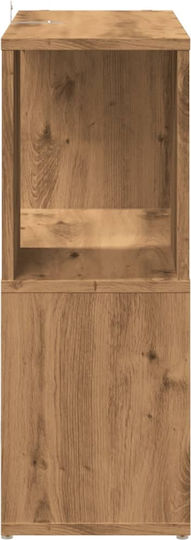 Artisan Wooden Bookcase 60x24x63cm