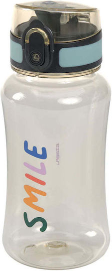 Laessig Little Gang Smile Πλαστικό Παιδικό Σετ Φαγητού 0.46lt Πράσινο