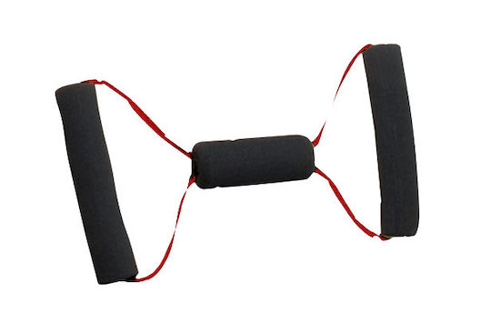 Lowenstein BowTie Widerstandsbänder Abbildung 8 Licht mit Griffen Rot 36cm 0.36m