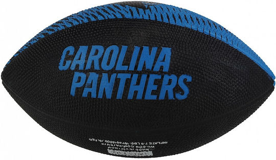 Wilson NFL Team Tailgate Carolina Panthers Jr Rugby Ball Blue