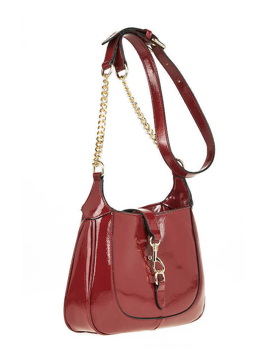 Verde Women's Bag Crossbody Burgundy