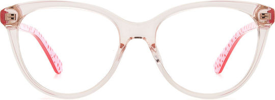 Kate Spade Kindlich Kunststoff Brillenrahmen Katzenauge Rosa