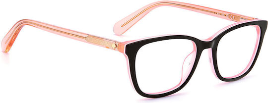 Kate Spade Kindlich Kunststoff Brillenrahmen Schwarz