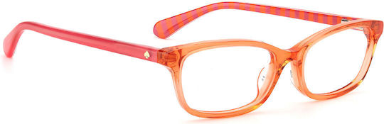 Kate Spade Kindlich Kunststoff Brillenrahmen Rot