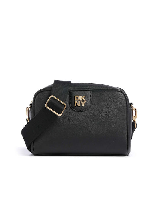 DKNY Leather Women's Bag Crossbody Black