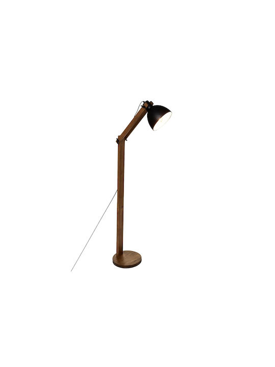 Atmosphera Floor Lamp H155xW52cm. with Socket for Bulb E27 Black