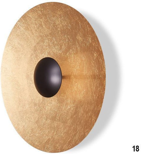 Luma Modern Lumină de Perete cu LED Integrat și Lumină Alb Cald Auriu 60cm