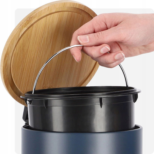 Kadax Metalic Perie de toaletă 3lt Albastru