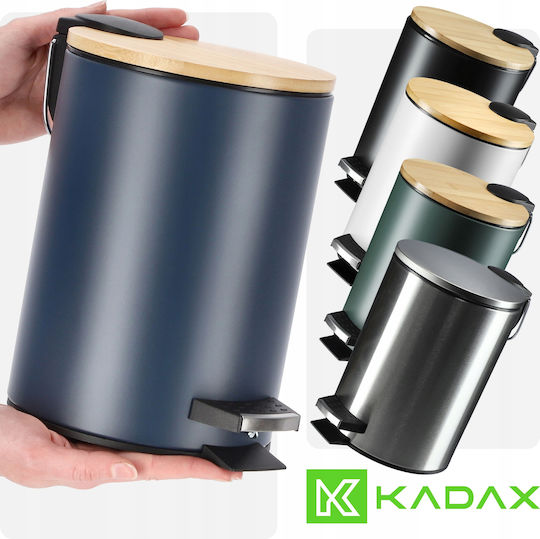 Kadax Metalic Perie de toaletă 3lt Albastru