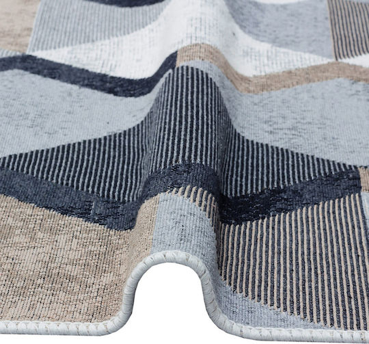 Conceptum Hypnose Rug Rectangular Cotton Beige, Black