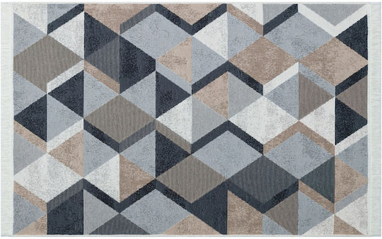 Conceptum Hypnose Rug Rectangular Cotton Beige, Black