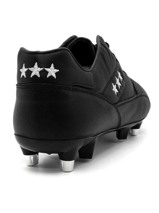 Pantofola D'Oro Fußballschuhe mit Stollen Schwarz