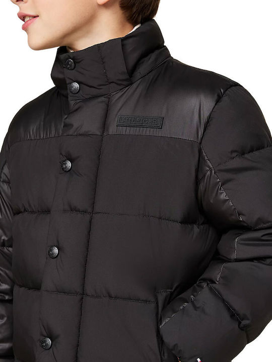 Kids' Casual Jacket with Hood Black