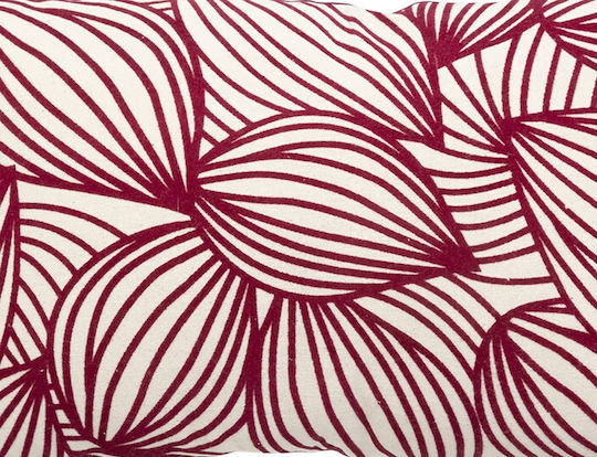 Atmosphera Μαξιλάρι Καναπέ Autumn Ruby Red 30x50εκ.