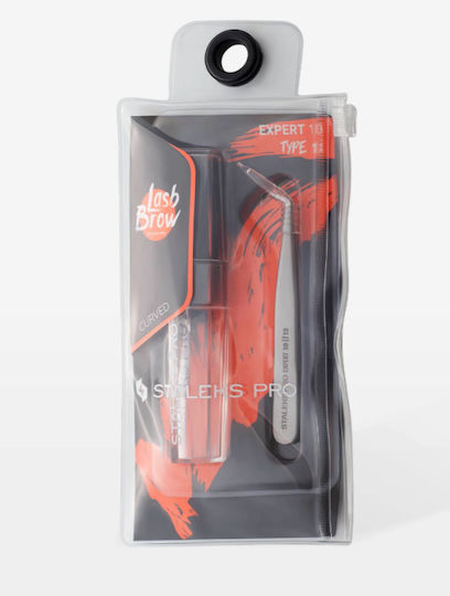 Staleks Eyebrow Tweezer with Pointed Nose Silver
