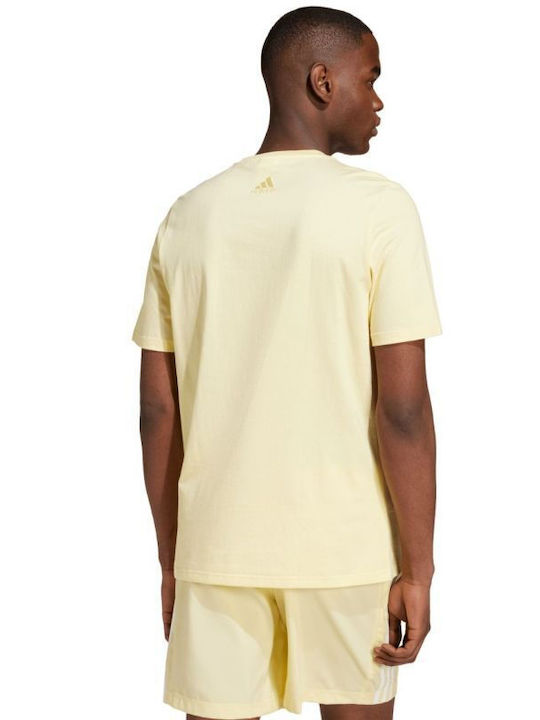 adidas Single Jersey Big T-shirt Yellow