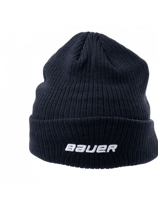 Bauer Beanie Unisex Fleece Beanie Knitted in Gray color