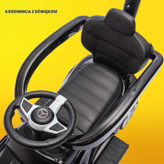 Sun Baby Mercedes C-Class Baby Push Walker with Parental Handle for 12+ Months Black