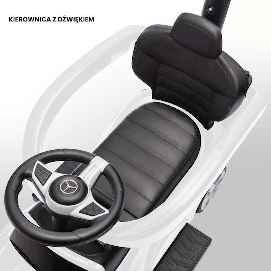 Sun Baby Mercedes C-Class Auto Kinderauto Weiterfahren mit Elterngriff für 12+ Monate Weiß