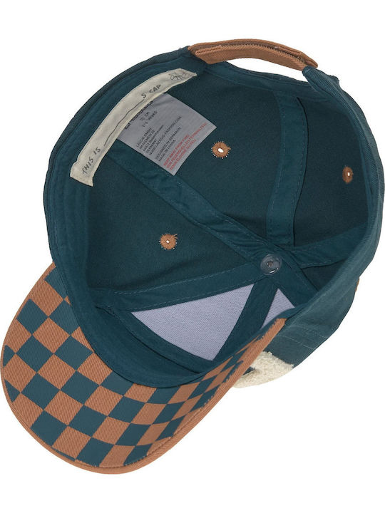 Laessig Kids' Hat Jockey Fabric Base Cap Run Brown
