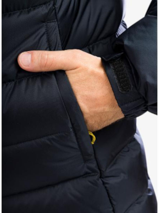 Μπουφάν Puffer Αδιάβροχο και Αντιανεμικό Navy Μπλε