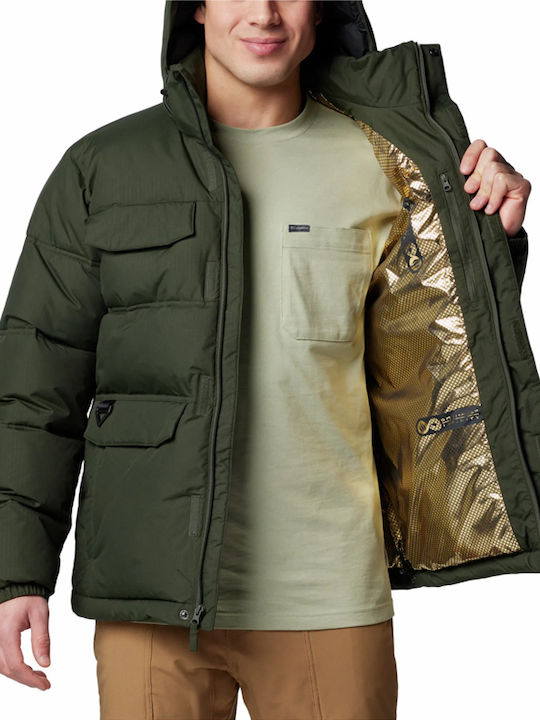 Winter Jacket Puffer Green