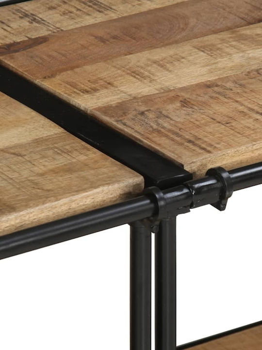 TV-Ständer aus Massivholz Braune M160xP42xH40cm