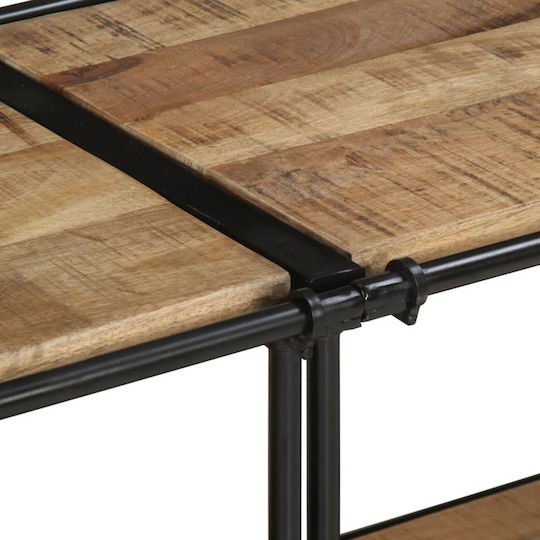 TV-Ständer aus Massivholz Braune M160xP42xH40cm