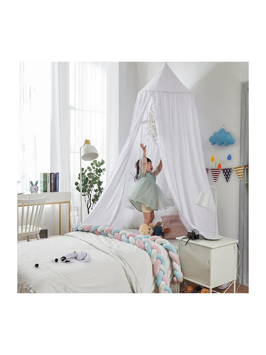 Herokids Mückennetz Zimmer aus Tüll HZK-0304 Weiß 65x270x400cm