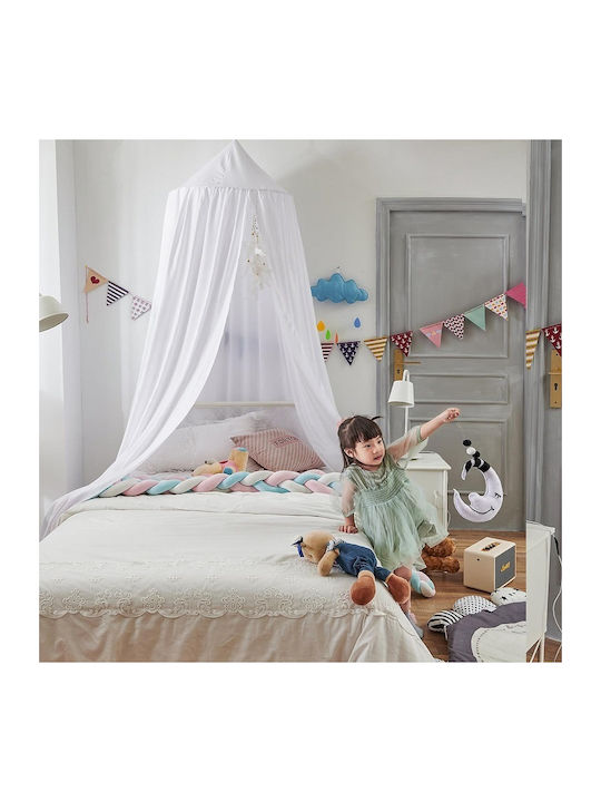 Herokids Mückennetz Zimmer aus Tüll HZK-0304 Weiß 65x270x400cm