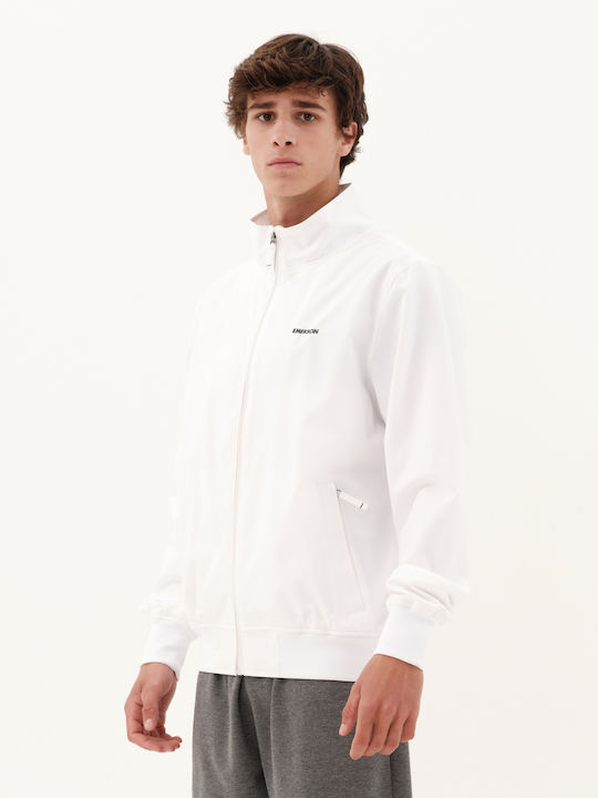 Jacket Bomber Waterproof and Windproof White