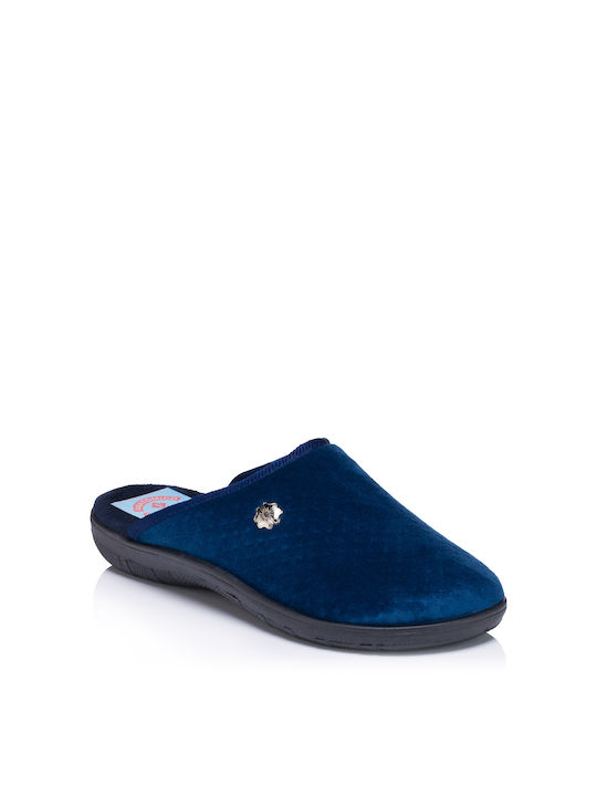 FAME Slippers Navy Blue